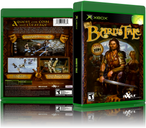Bard's Tale (USA)3D Boxes Back Front